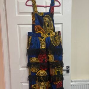 Long Jumpsuits made with Ankara Fabric