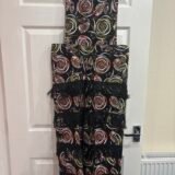 Long Ankara Dungaree Trousers