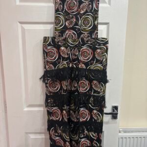 Long Ankara Dungaree Trousers