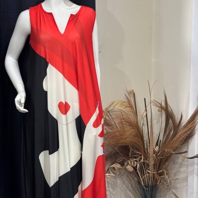 Long Lycra Free Gown Strechy