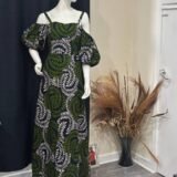 Long Ankara Summer Dress