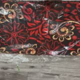 Red flower shape Ankara by Hitarget