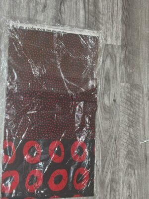Red and Black Ankara by Hitarget