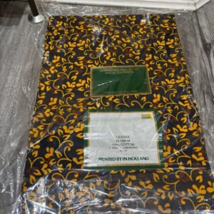 Yellow Ankara by Holland