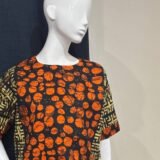 Two-pièce ready made Ankara summer fabric with two side pockets